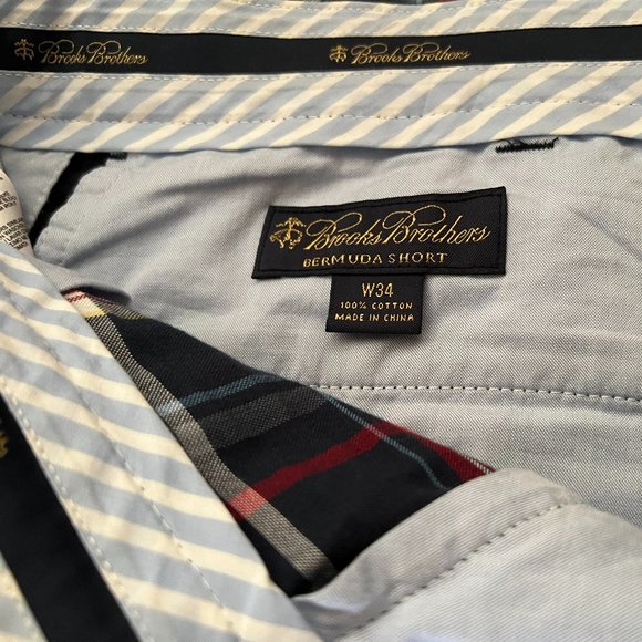 Brooks Brothers Bermuda Short w/FREE U.S. Polo Red T-shirt - Picture 3 of 4